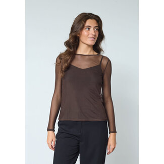 TOP MESH NEW GANI CHOCO