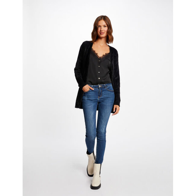 VEST 222-MLOUIS BLACK