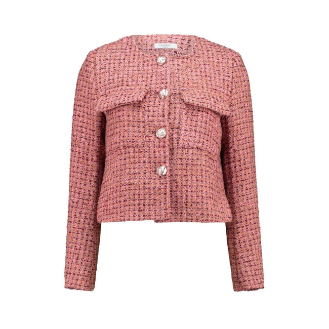 BLAZER HILLA TWEED PINK