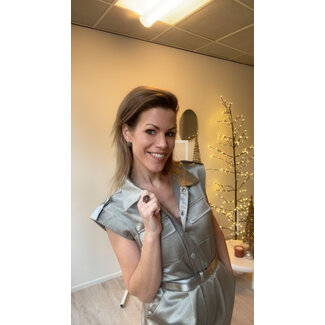 JUMPSUIT TAUPE METALLIC 25WJP002