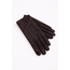 HANDSCHOEN SUEDINE DARK BROWN