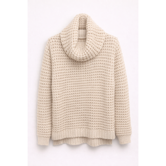 TRUI BIG KNIT BEIGE 618