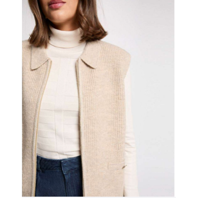 GILET / VEST MVIRGI BEIGE