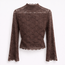 TOP  LACE LS CHOCO MCY06025