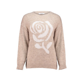 TRUI EMMA FLOWER TAUPE