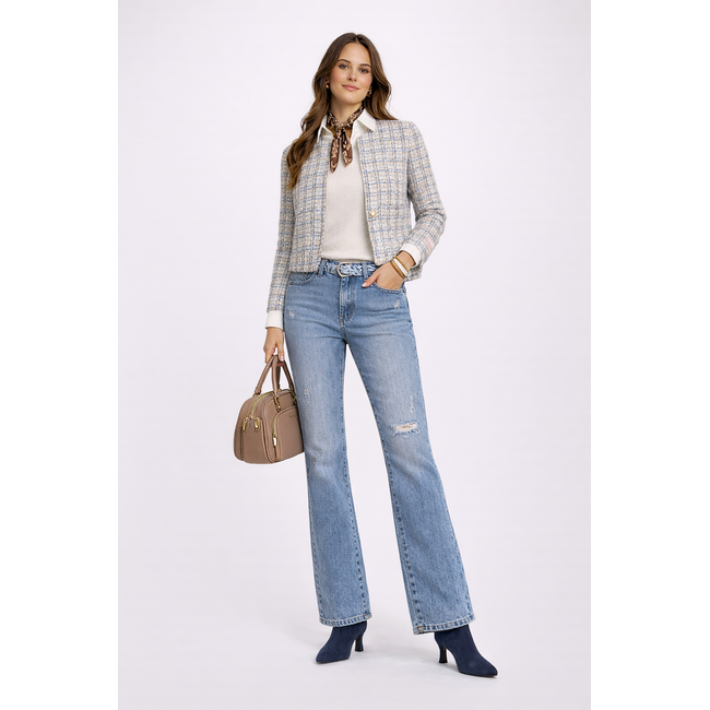 JEANS DESMA  DESTROYED