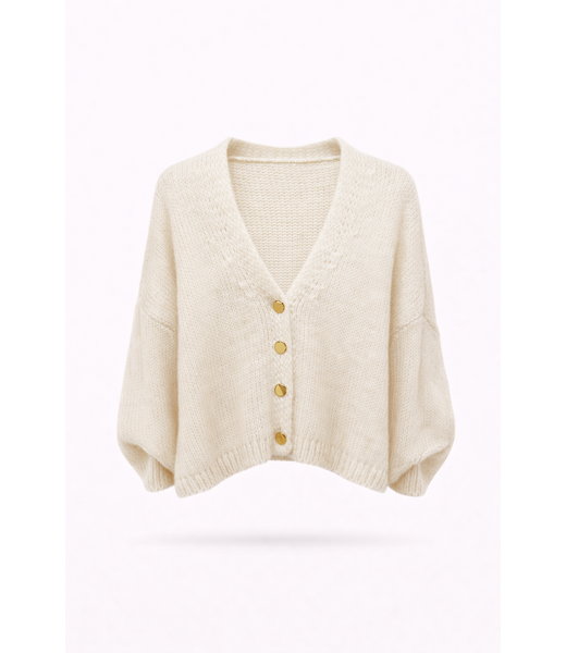 VEST SOFINE BEIGE/GOLD ONE SIZE