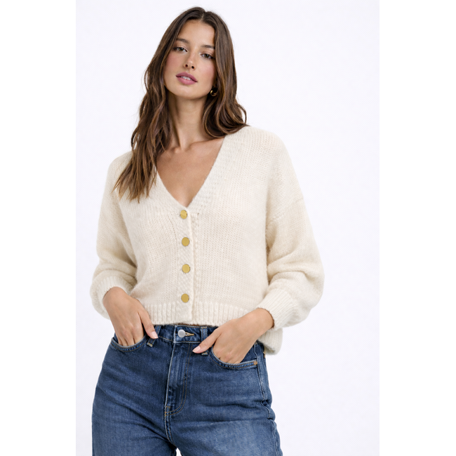 VEST SOFINE BEIGE/GOLD ONE SIZE