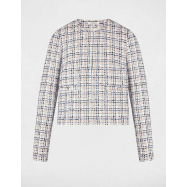 BLAZER/JASJE VTILL TWEED SOFT BLUE