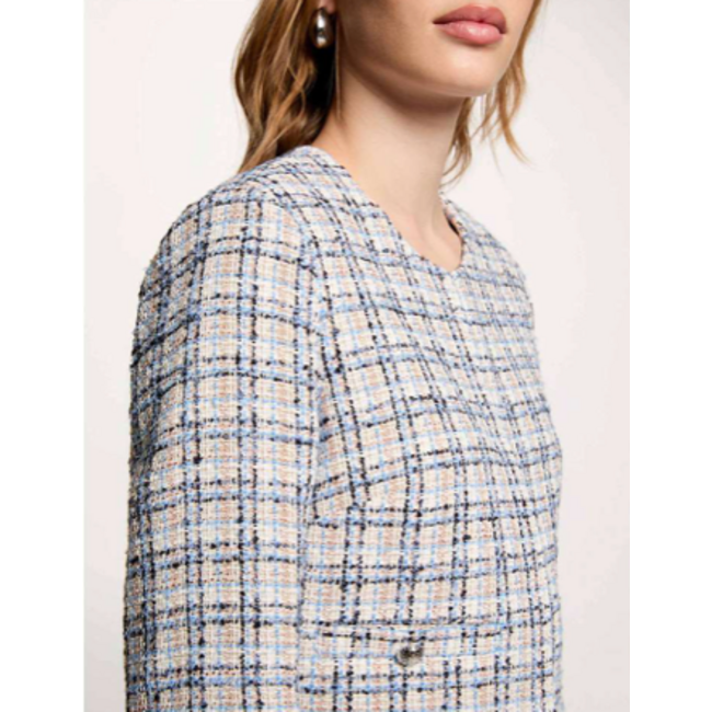 BLAZER/JASJE VTILL TWEED SOFT BLUE