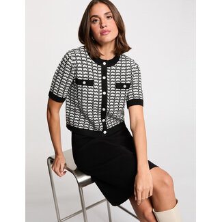 JURK RMORESA BLACK KNIT