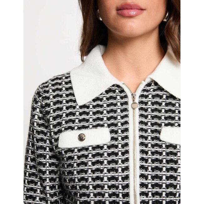 VEST MLILIAN BLACK/WHITE