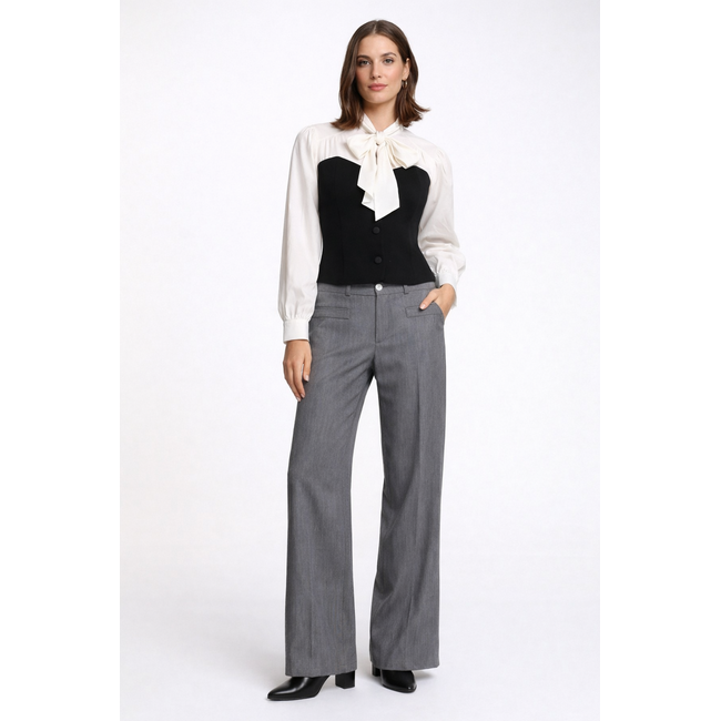 GILET/ TOP ZANA BLACK