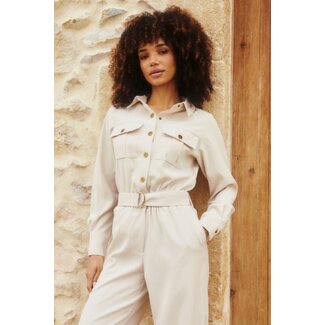 LOFTY MANNER JUMPSUIT MARIE OFFWHITE