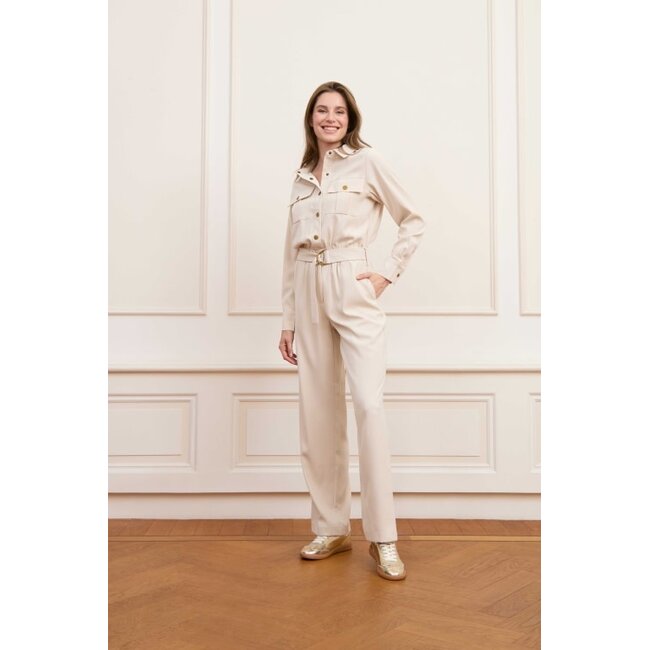 LOFTY MANNER JUMPSUIT MARIE OFFWHITE
