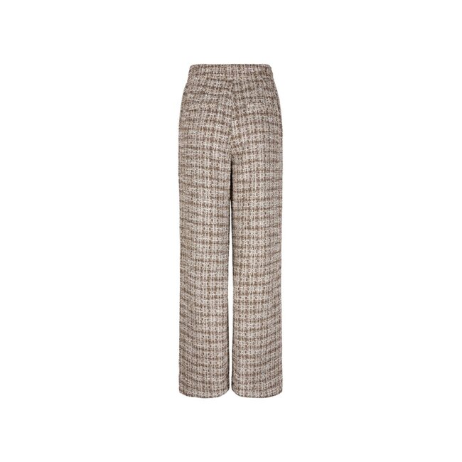 LOFTY MANNER PANTALON DORA TWEED BEIGE