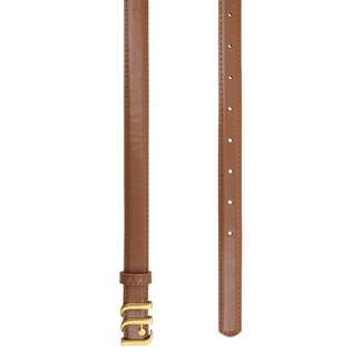 LOFTY MANNER BELT/RIEM YUNA BROWN/GOLD