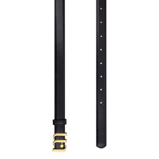 LOFTY MANNER RIEM BELT YUNA BLACK/GOLD