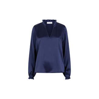 LOFTY MANNER BLOUSE ELIZA NAVY