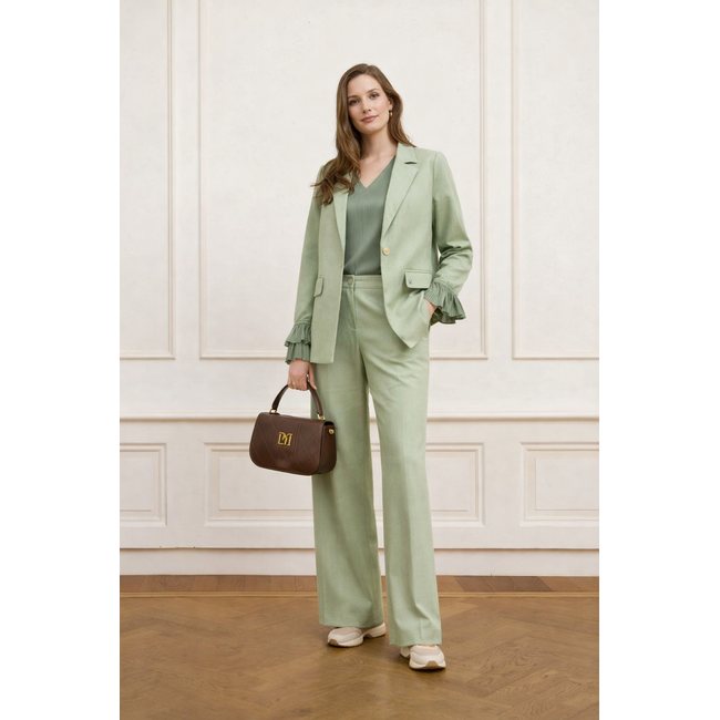 LOFTY MANNER PANTALON DELPHINE MINTY GREEN