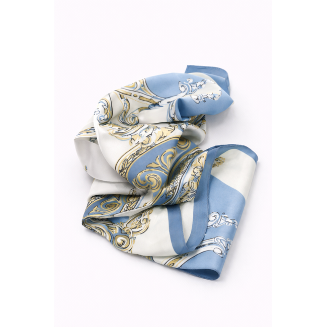 NEK/TAS SJAALTJE VIERKANT SOFT BLUE