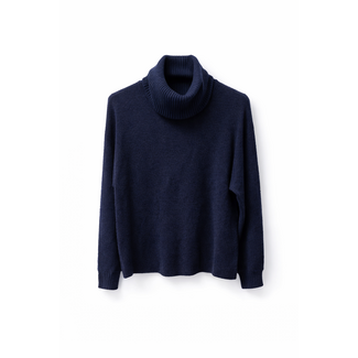 TRUI COL NAVY LOOSE FIT