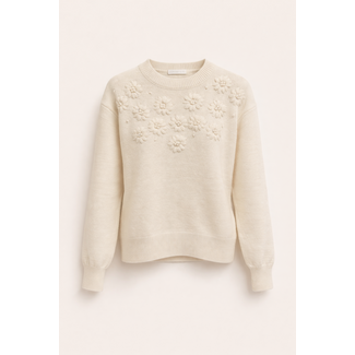 TRUI FLOWER ECRU AM270