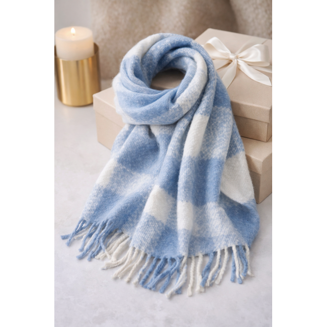 SJAAL FLUFFY SOFT RUIT BABY BLUE