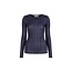 LOFTY MANNER TOP MABEL STRETCH LUREX NAVY