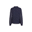 LOFTY MANNER BLOUSE ELIZA NAVY PRINT