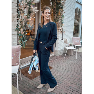 BROEK NEWSCUB NAVY (SET)