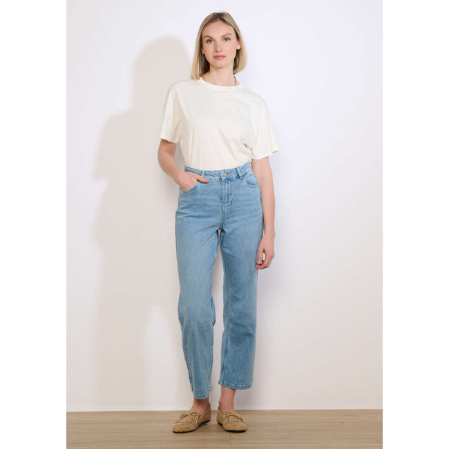 JEANS D-LIVO 1F 7/8 BLUE BLEACHED