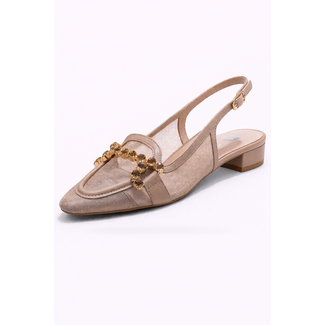 SCHOEN SLINGBACK TAUPE MO-3611