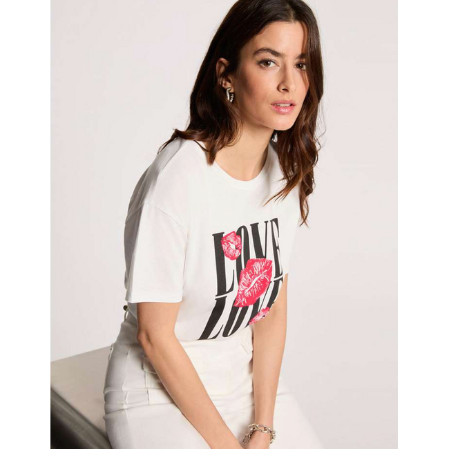 SHIRT DOVE KISS WHITE