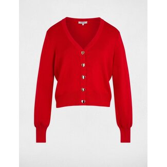 TOP/VESTJE MLIKE RED