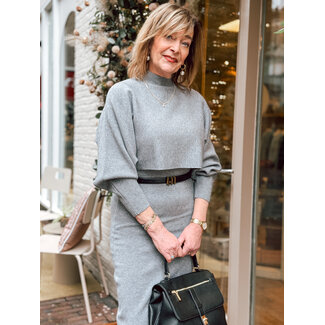 JURK TWINSET DRESS/TOP GREY