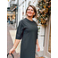 JURK MIDI BLACK BONDED MP202682