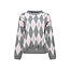 TRUI ULLA GREY/PINK  CHECK