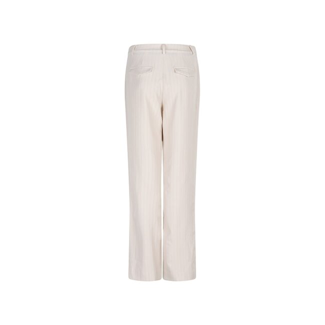LOFTY MANNER PANTALON DELPHINE OFFWHITE STRIPE