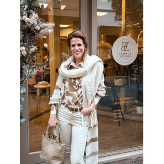 BLOUSE STRETCH PRINT ZAND HS9817