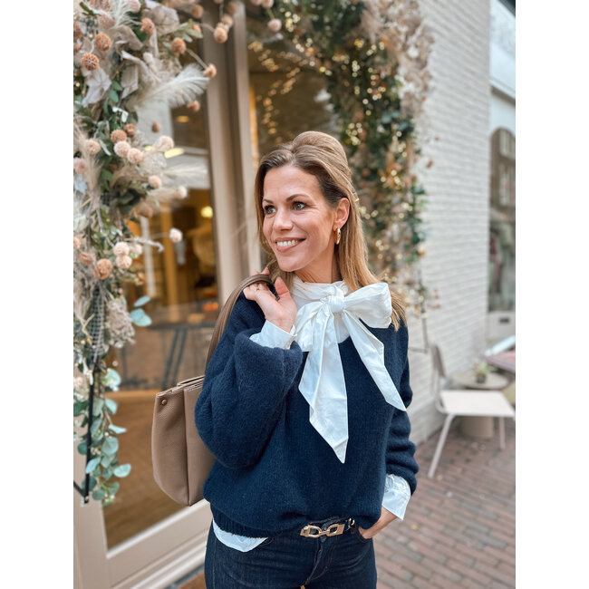 BLOUSE STRIK WHITE W33660 S25