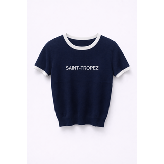 TOP FINE KNIT SAINT TROPEZ NAVY CH8895