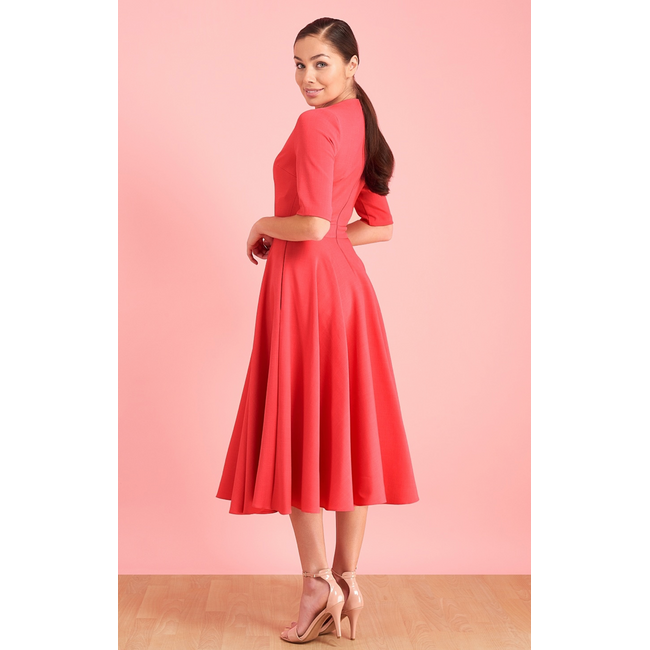 JURK MYLA MIDI SWING CORAL