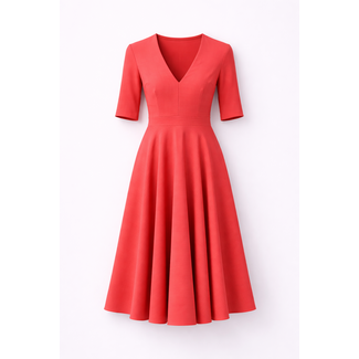 JURK MYLA MIDI SWING CORAL