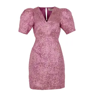 FREEBIRD JURK DAANTJE METALLIC PINK