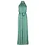 FREEBIRD JUMPSUIT JAIRA SEA GREEN SATIN