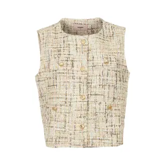 FREEBIRD GILET GEERTJE MULTI BOUCLÉ