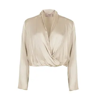 FREEBIRD BLOUSE TJITSKE CHAMPAGNE