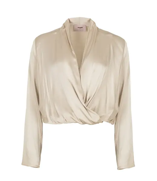 FREEBIRD BLOUSE TJITSKE CHAMPAGNE