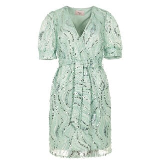 FREEBIRD JURK DIEKE SEQUIN SEA GREEN